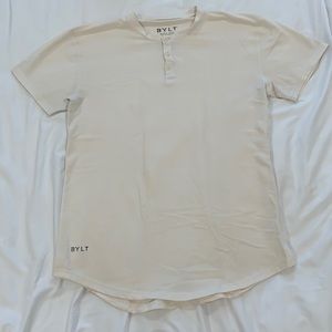 BYLT Drop Cut Henley T Shirt - BYLT Blend